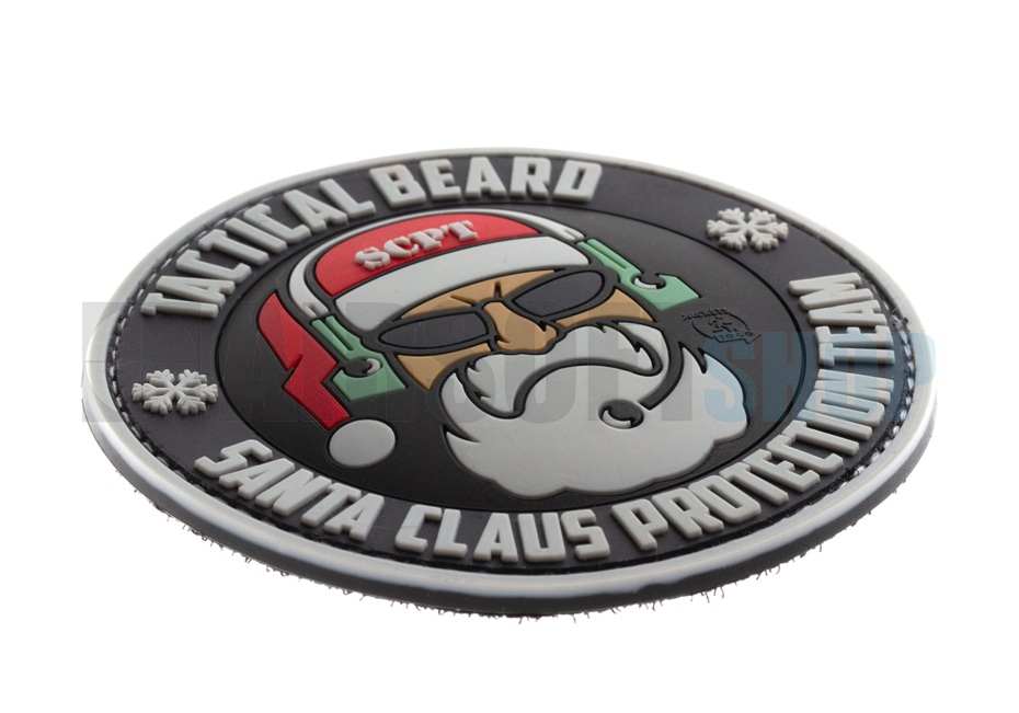 Santa Claus Protection Team Rubber Patch (Color)
