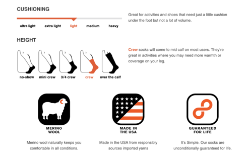 Classic Light Cushion Crew (Grey)