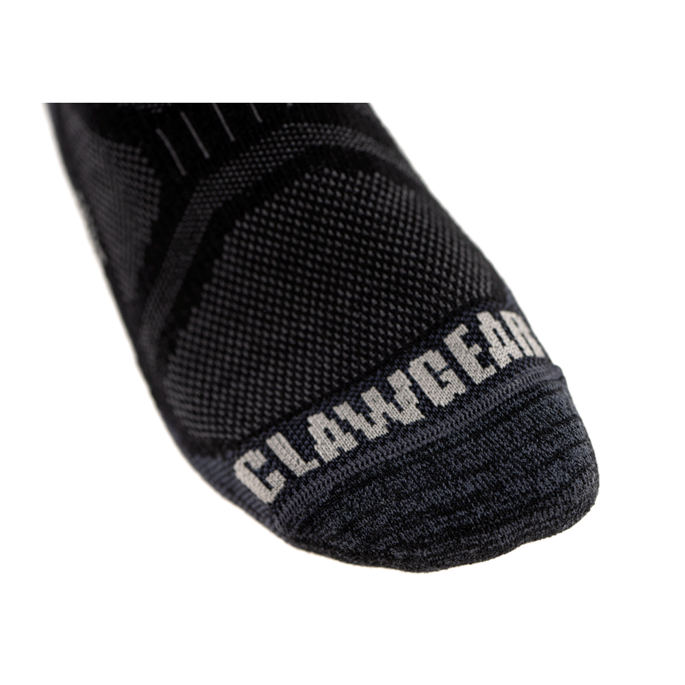 Merino Crew Socks (Black)