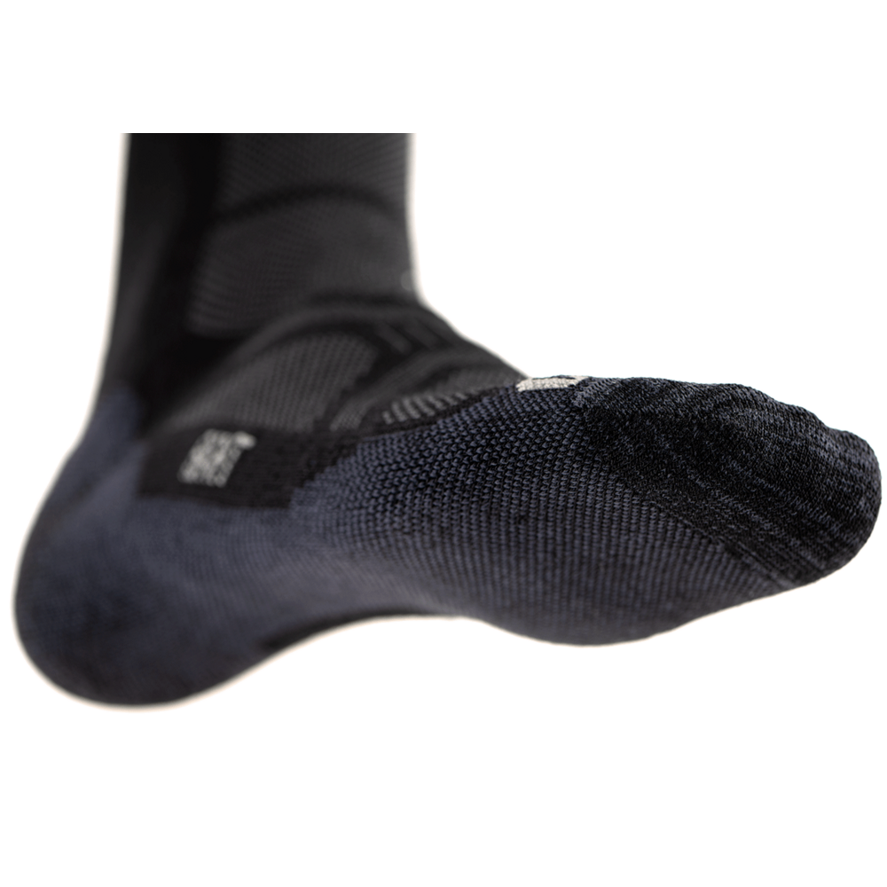Merino Crew Socks (Black)