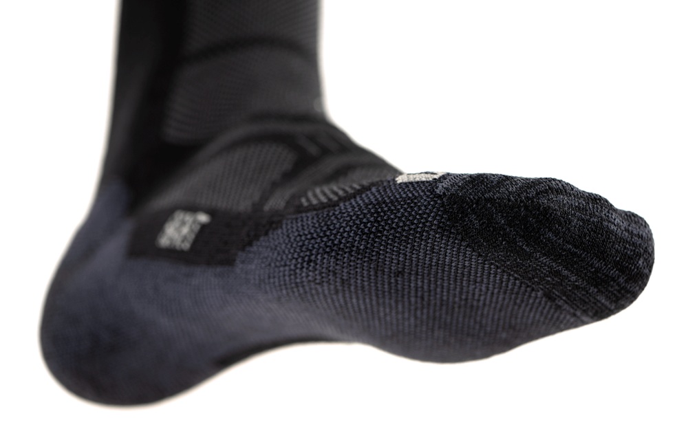 Merino Crew Socks (Black)