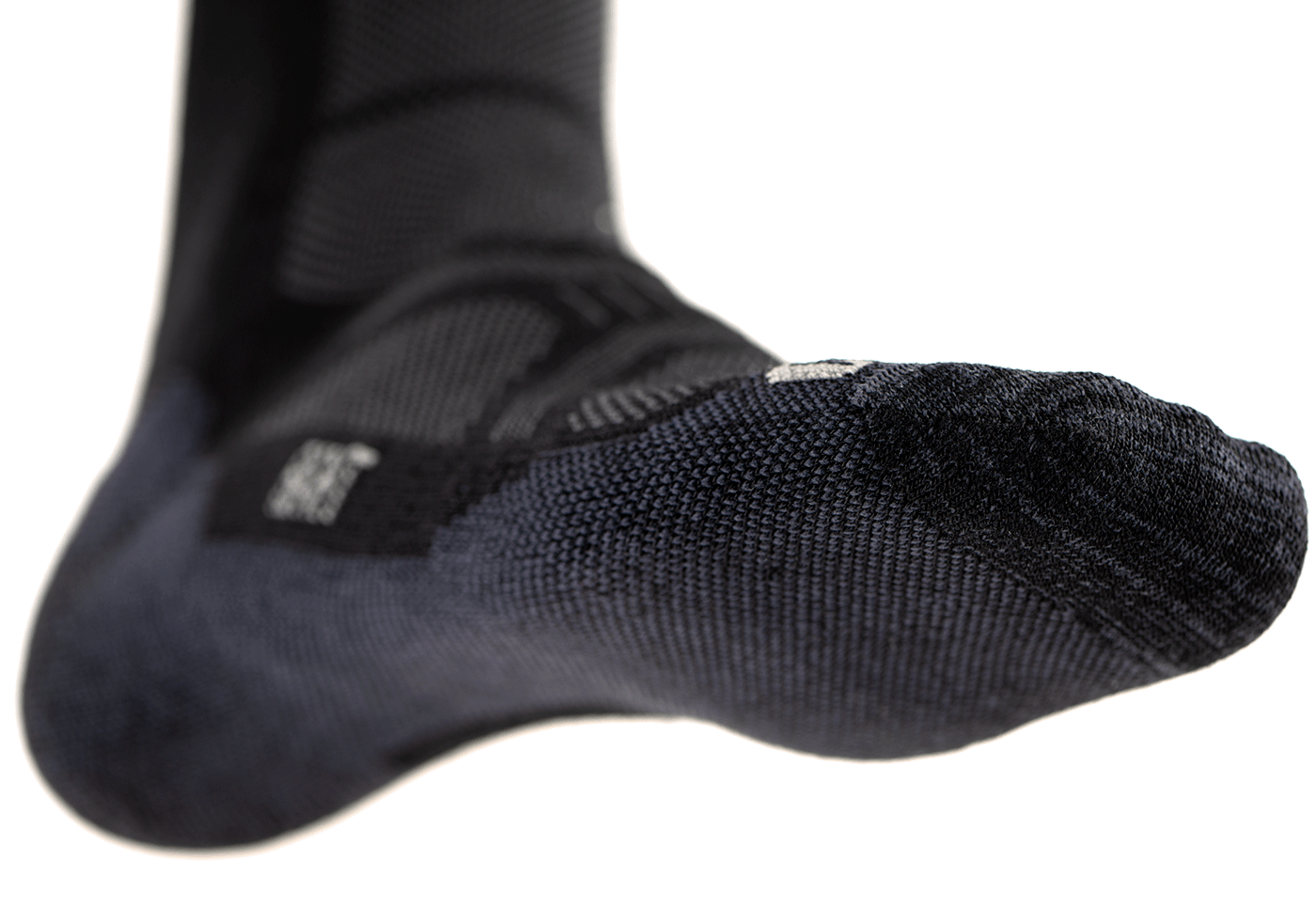Merino Crew Socks (Black)