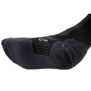 Merino Crew Socks (Black)