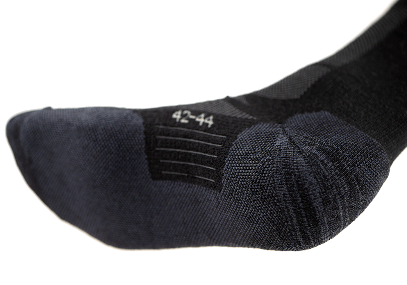 Merino Crew Socks (Black)