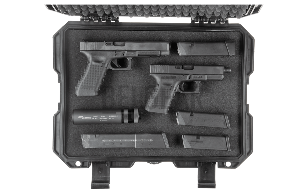 Equipment Case (Pluck Foam) (Black)
