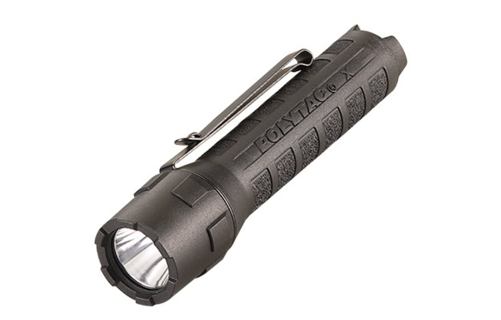 PolyTac X USB Tactical Flashlight (Black)