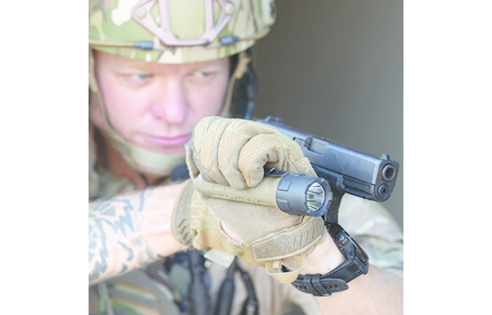 PolyTac X USB Tactical Flashlight (Black)