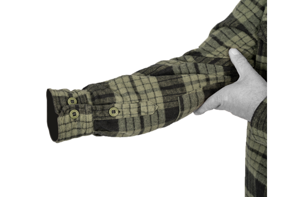 Loden Flannel Shirt (Green)