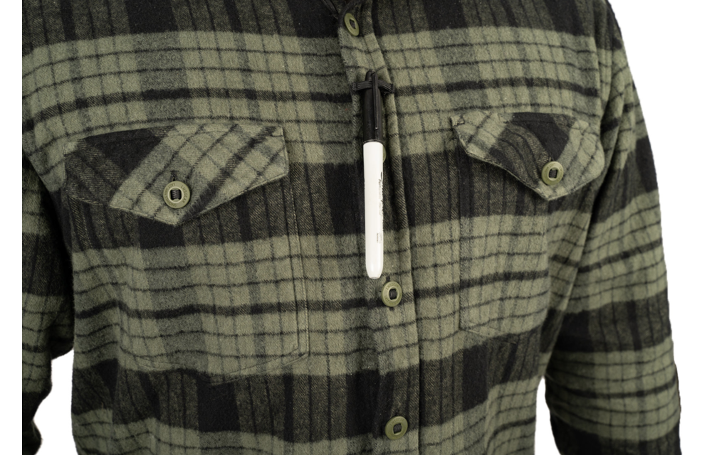 Loden Flannel Shirt (Green)