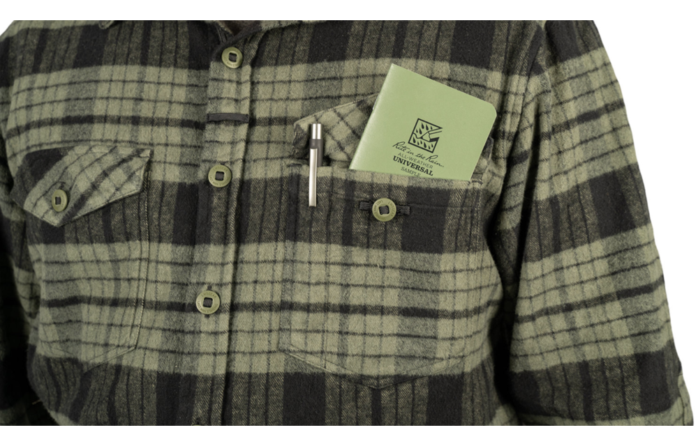 Loden Flannel Shirt (Green)