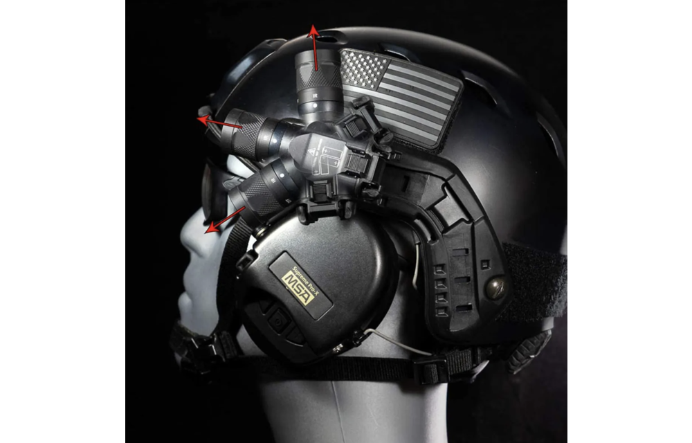 VariArc Ops-Core Helmet Mount (Black)