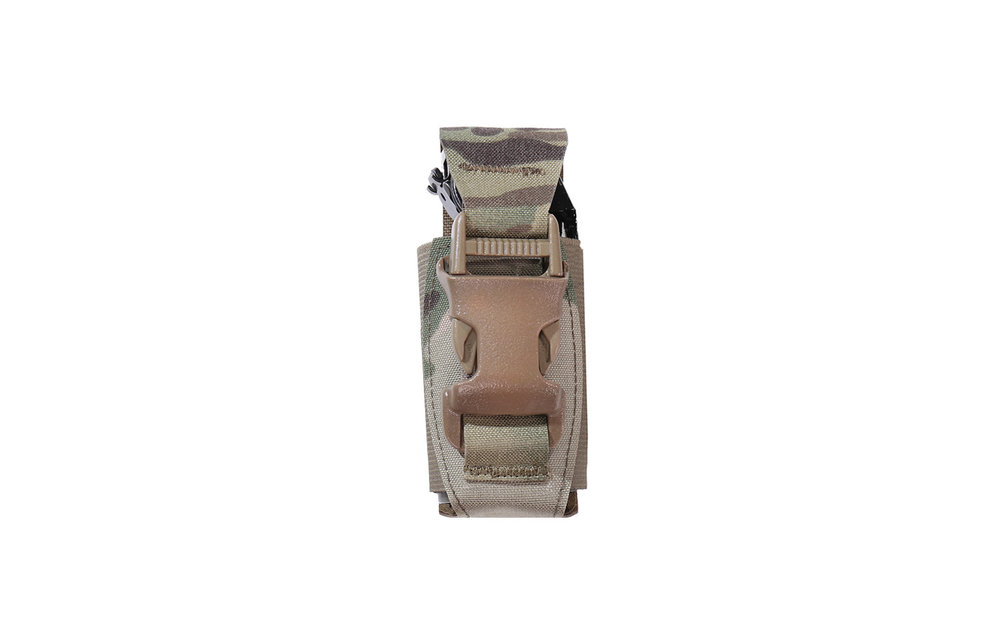 Laser Cut Single 40mm Flash Bang Pouch (Multicam)