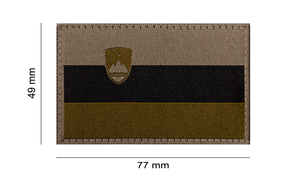 Slovenia Flag Patch (RAL7013)