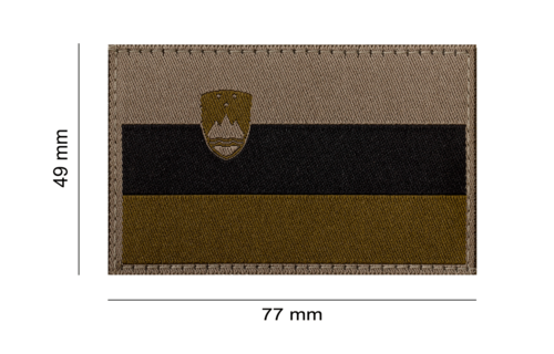 Slovenia Flag Patch (RAL7013)