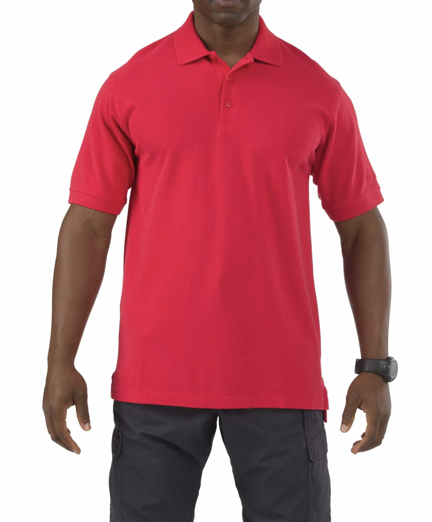Professional Short Sleeve Polo (Red)
