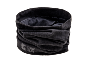 Merino Seamless Neck Gaiter Long (Black)