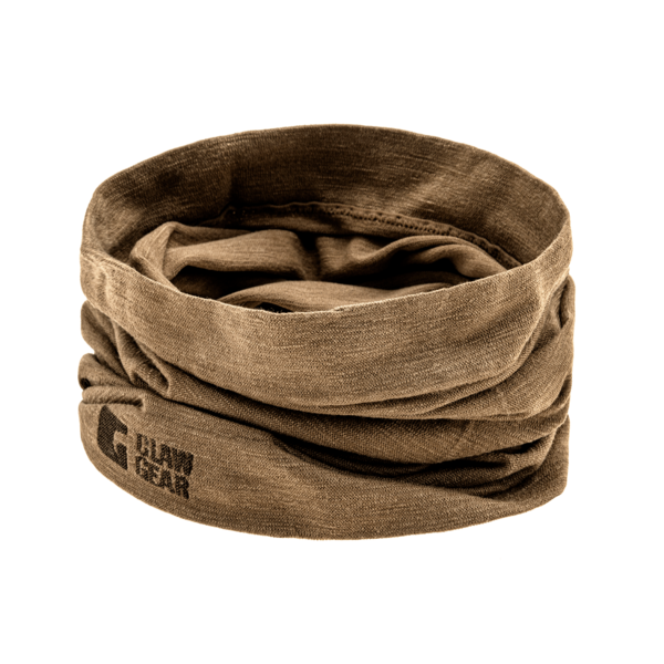 Merino Seamless Neck Gaiter Long (Stonegrey Olive)