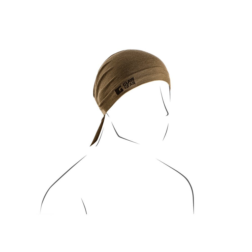 Merino Seamless Neck Gaiter Long (Stonegrey Olive)