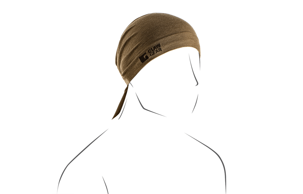 Merino Seamless Neck Gaiter Long (Stonegrey Olive)