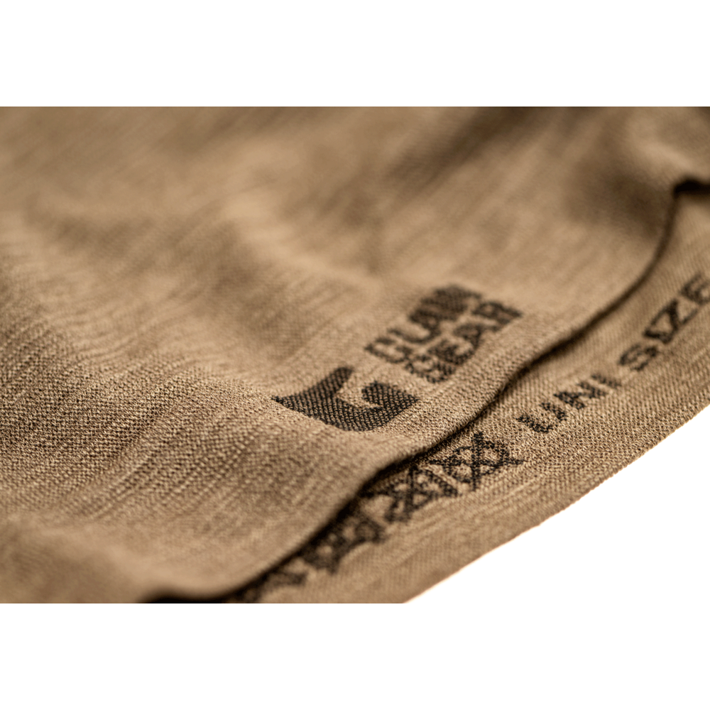 Merino Seamless Neck Gaiter Long (Stonegrey Olive)