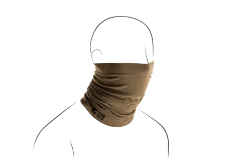 Merino Seamless Neck Gaiter (Stonegrey Olive)