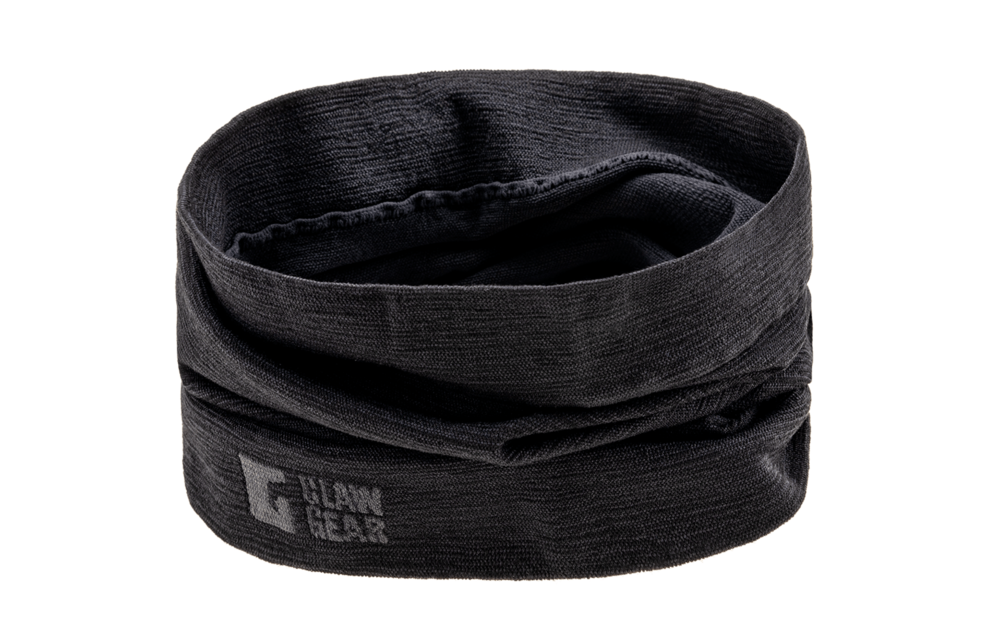 Merino Seamless Neck Gaiter (Black)