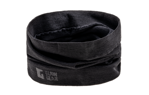 Merino Seamless Neck Gaiter (Black)