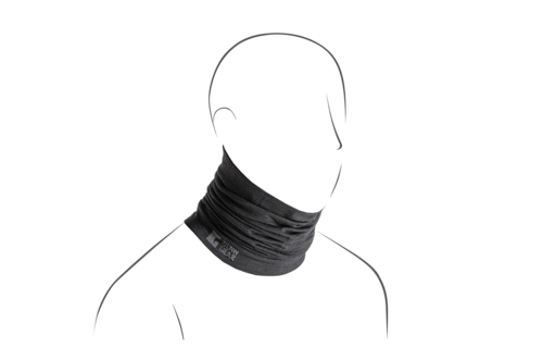 Merino Seamless Neck Gaiter (Black)