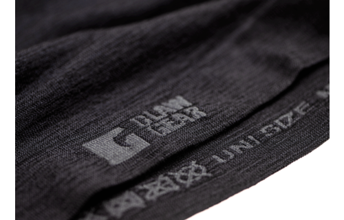 Merino Seamless Neck Gaiter (Black)