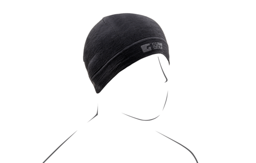 Merino Seamless Beanie (Black)