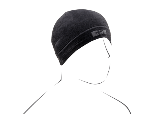 Merino Seamless Beanie (Black)