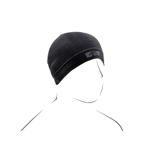 Merino Seamless Beanie (Black)