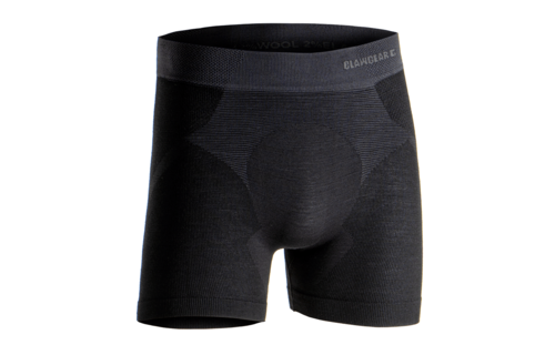 Merino Seamless Boxer (Black)