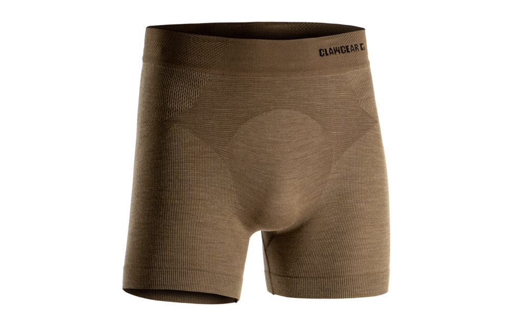 Merino Seamless Boxer (Stonegrey Olive)