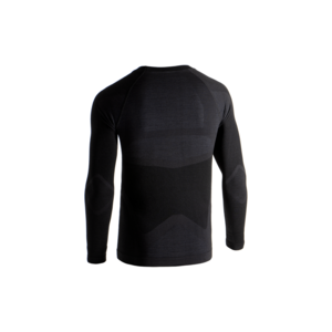 Merino Seamless Shirt LS (Black)