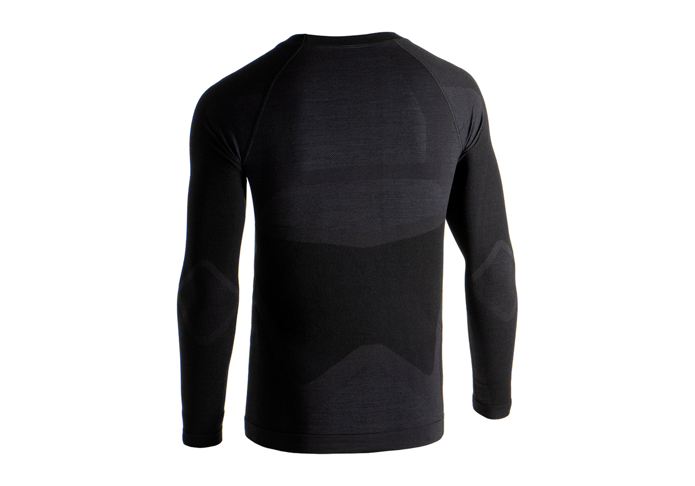 Merino Seamless Shirt LS (Black)