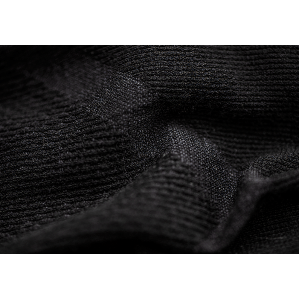 Merino Seamless Shirt LS (Black)