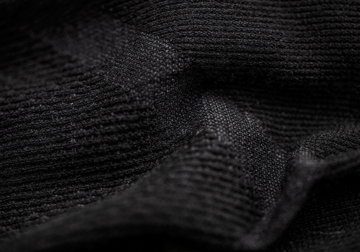 Merino Seamless Shirt LS (Black)