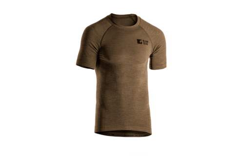 Merino Seamless Shirt SS (Stonegrey Olive)