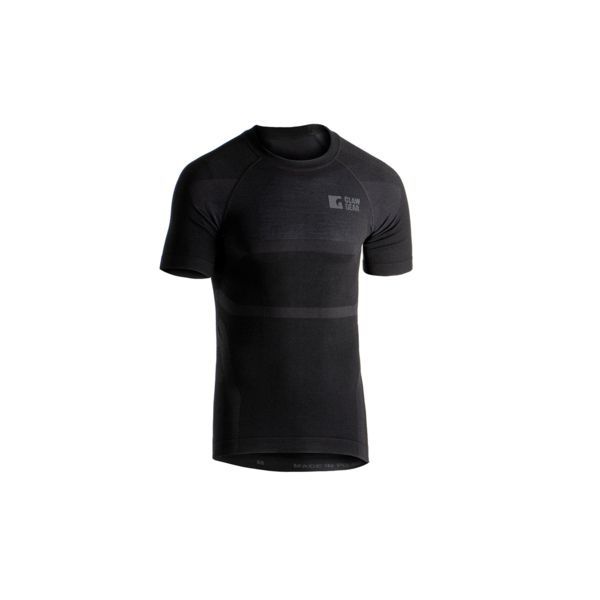 Merino Seamless Shirt SS (Black)
