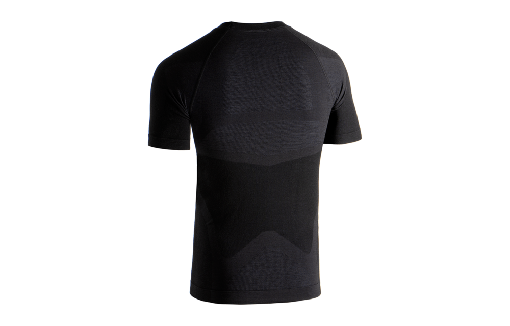 Merino Seamless Shirt SS (Black)