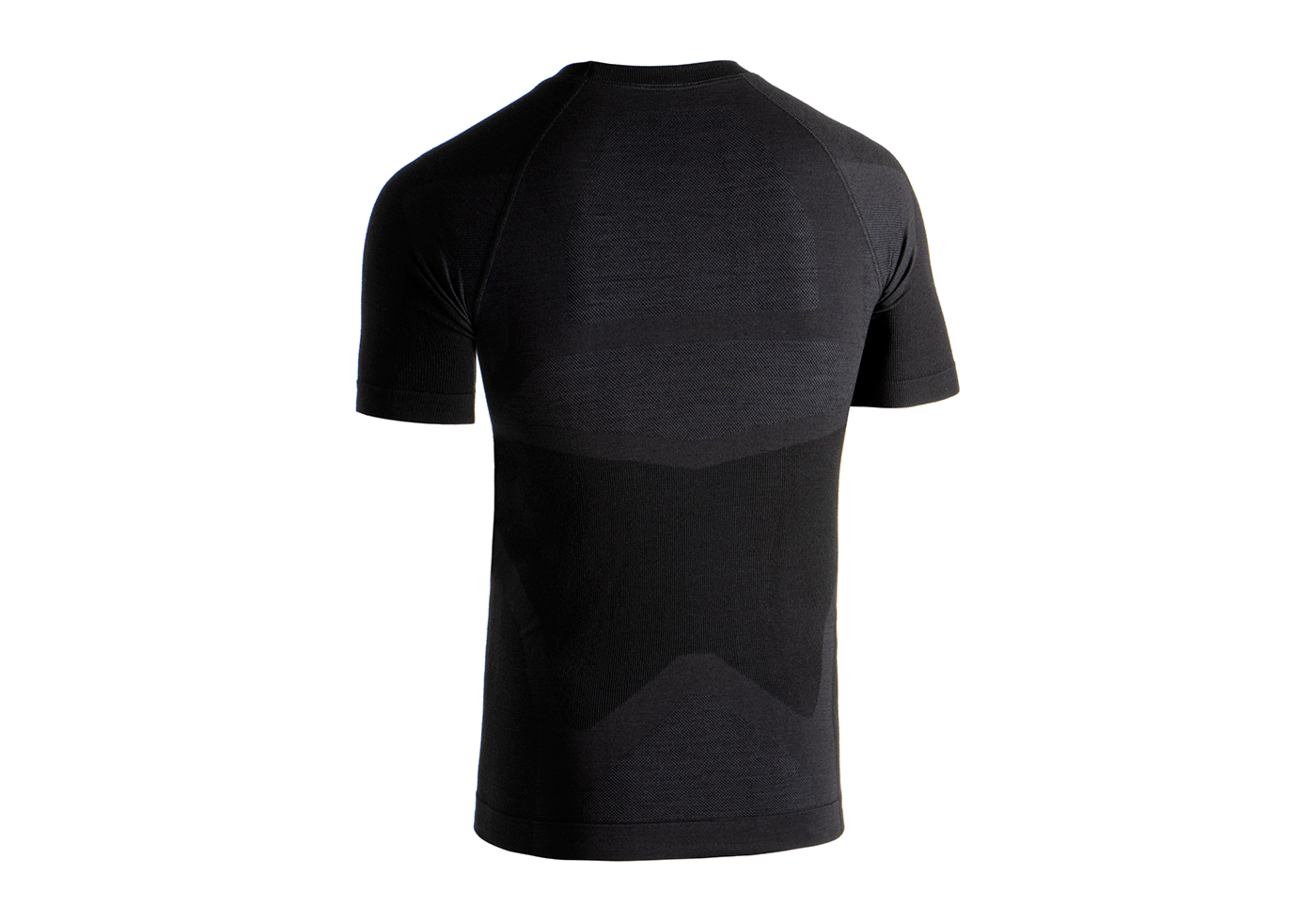 Merino Seamless Shirt SS (Black)