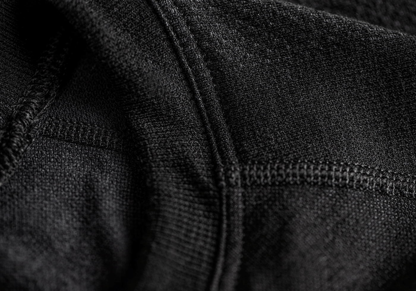 Merino Seamless Shirt SS (Black)