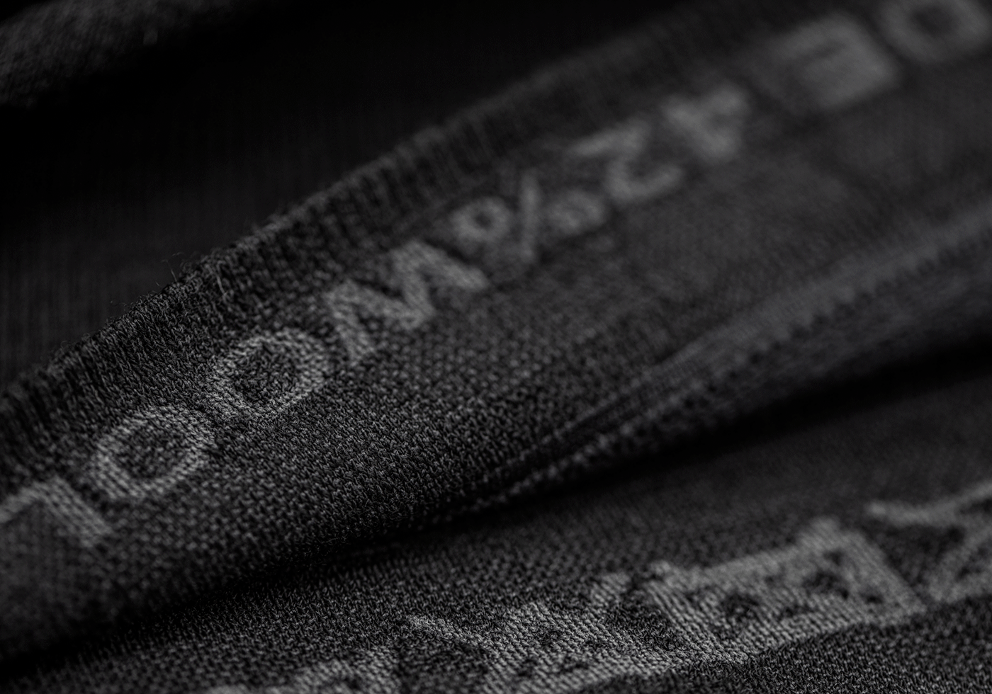 Merino Seamless Shirt SS (Black)