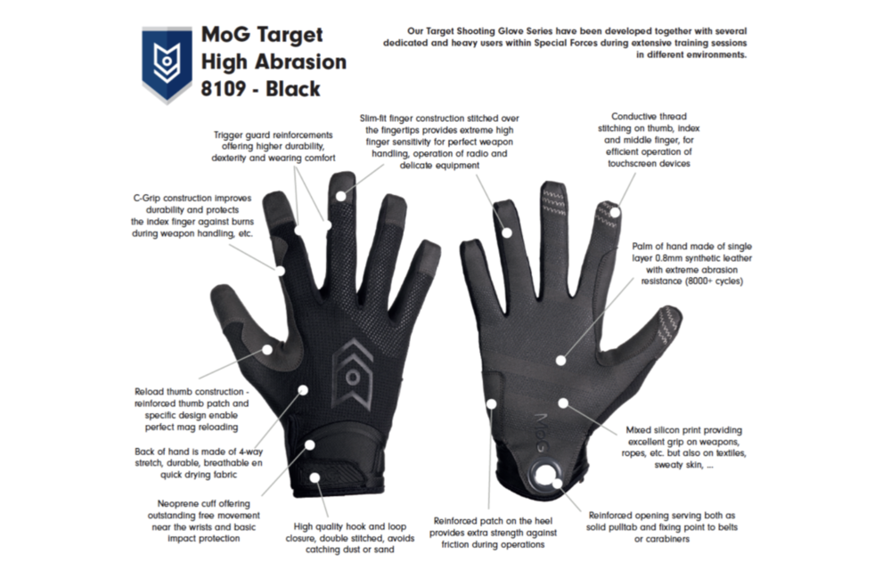 Target 8109 High Abrasion (Black)