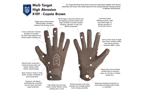 Target 8109 High Abrasion  (Coyote)