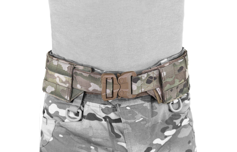 Low Profile MOLLE Belt with Cobra Belt (Coyote Tan)
