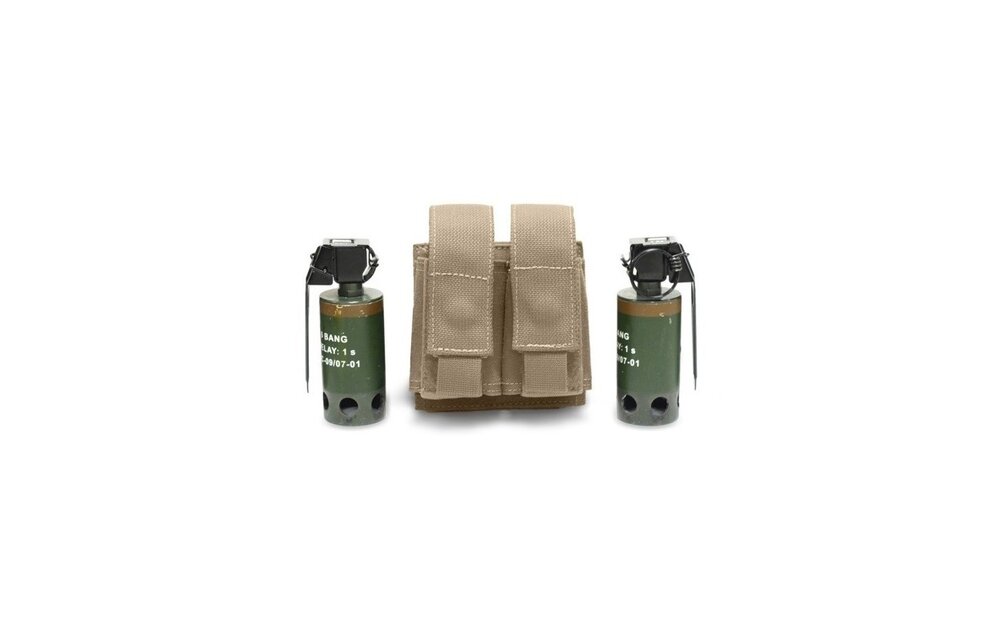 Double 40mm Grenade Pouch (Coyote Tan)