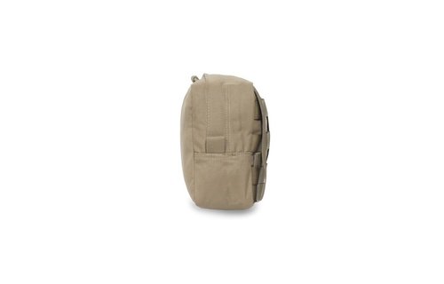 Large Horizontal MOLLE Pouch Zipped (Coyote Tan)
