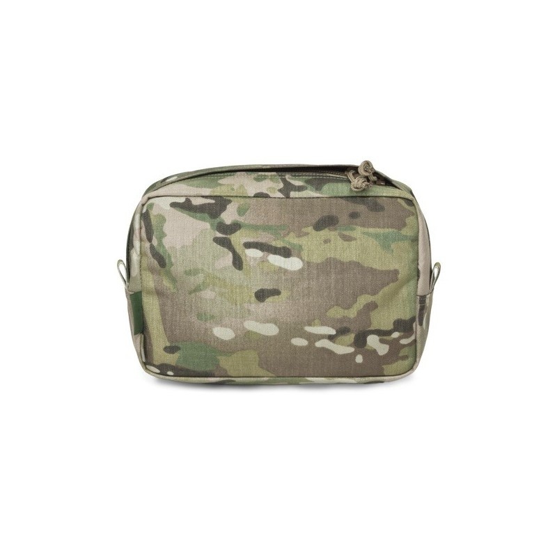 Large Horizontal MOLLE Pouch Zipped (Multicam)